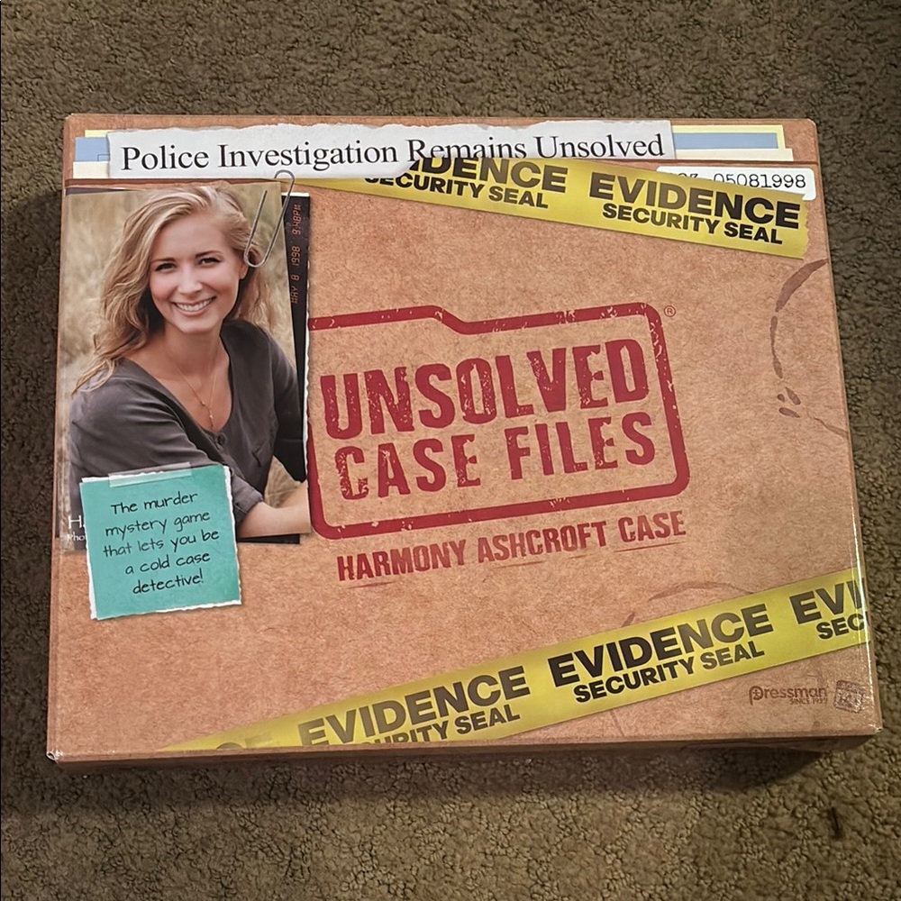 Unsolved Case Files: Harmony Ashcroft